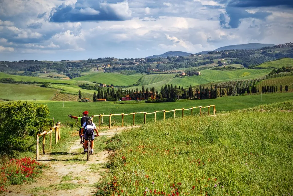 Radtour durch die Toskana
